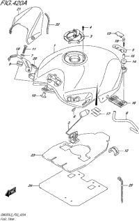 Fuel Tank (Gw250l5 P33)