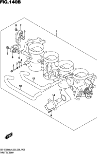 Throttle Body (Gsx-S750zl9 E33)