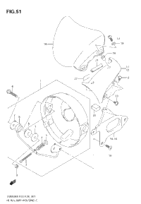 Headlamp Housing (Sv650/A)