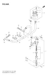 Rear Master Cylinder (Gsf1250sk7/Sk8/Sk9)