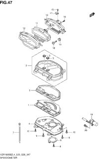 Speedometer (Vzr1800bzl4 E33)
