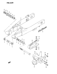 Rear Swinging Arm (Model L)