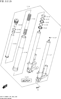 Front Fork Damper (Gsx-R1000ra,Gsx-R1000rza)