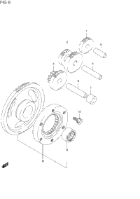 Starter Clutch (Model R/S/T)