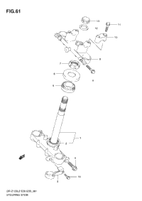 Steering Stem (Dr-Z125l E33)
