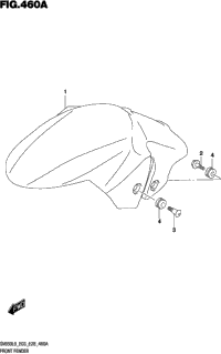 Front Fender (Sv650l9 E03)
