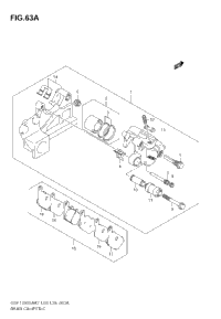 Rear Caliper (Gsf1250sk7/Sk8/Sk9)