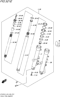 Front Fork Damper (Sfv650al5 E33)