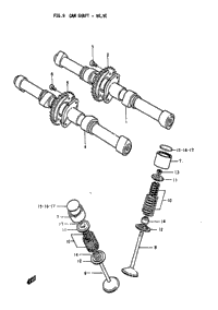Cam Shaft-Valve