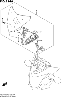 Meter Visor Set (Optional)
