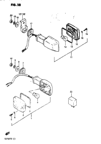 Turn Signal Lamp (Model D)