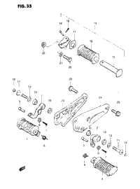 Footrest (Model Z)