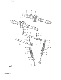 Cam Shaft-Valve