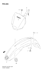 Front Fender (Model K4/K5/K6)