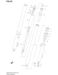 Front Damper (Model W/X/Y/K1/K2)