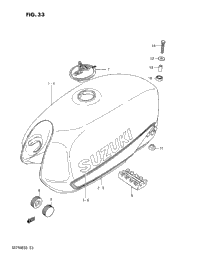 Fuel Tank (Gs750ed)