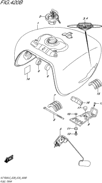 Fuel Tank (Vz1500l5 E33)
