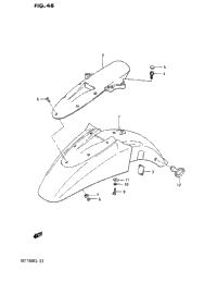 Front Fender (Gs1150es3/Ese/Esf)