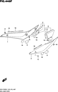 Side Lower Cover (Gsx-R1000rzl7 E33)