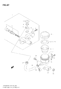 Front Master Cylinder (Sv1000sk6/Sk7)