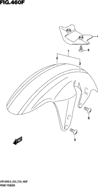 Front Fender (Vzr1800bzl9 E33) (Ajp)