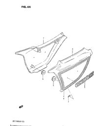 Frame Cover (Gs1100gk2/Gkd)