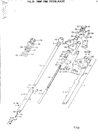 Front Fork (Tc125l