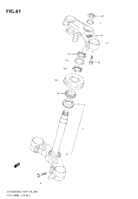 Steering Stem (Sv1000sk6/Sk7)