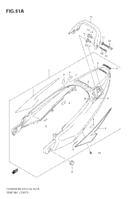 Seat Tail Cover (Eaj,Fke,Glr)