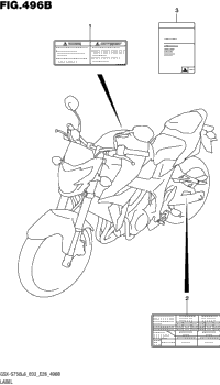 Label (Gsx-S750al6 E28)