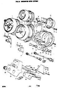 Combination Meter (Gt750b)