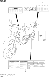 Label (Dr-Z400sml4 E33)