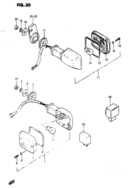 Turn Signal Lamp (Model D)