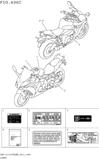 Label (Gsx-S1000trqm2 E33)