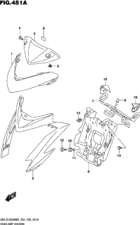 Headlamp Housing (Gsx-S1000a)