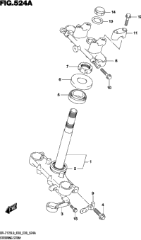 Steering Stem (Dr-Z125l9 E28)