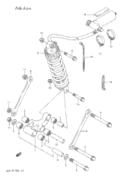 Rear Cushion Lever (Model L)