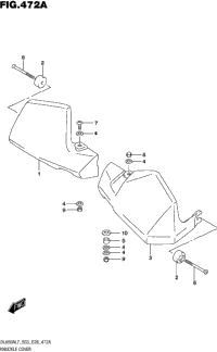Knuckle Cover (Dl650xal7 E03)