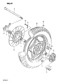 Rear Wheel (Model X)