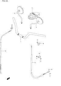 Handlebar - Front Cable