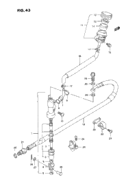 Rear Master Cylinder (Model K)