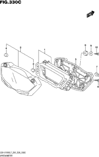Speedometer (Gsx-S1000al7 E28)
