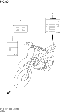 Label (Dr-Z125l4 E33)