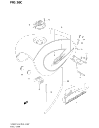 Fuel Tank (Model Y %F.No.103782)
