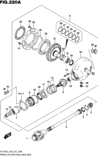 Propeller Shaft/Final Drive Gear