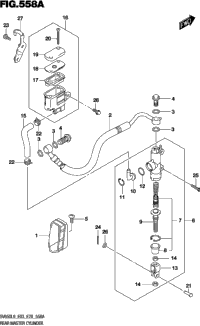 Rear Master Cylinder (Sv650l9 E03)