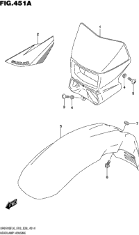 Headlamp Housing