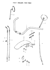 Handlebar - Front Fender