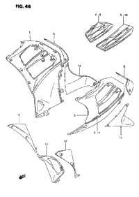 Under Cowling Body (Model R)