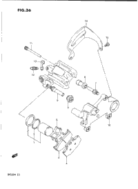 Rear Calipers (Model K)